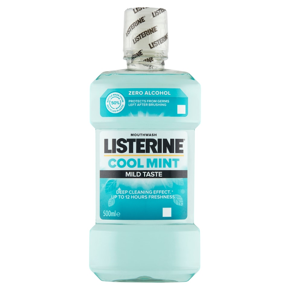 obrázok 1 z LISTERINE Cool Mint Mild Taste ústna voda 500 ml