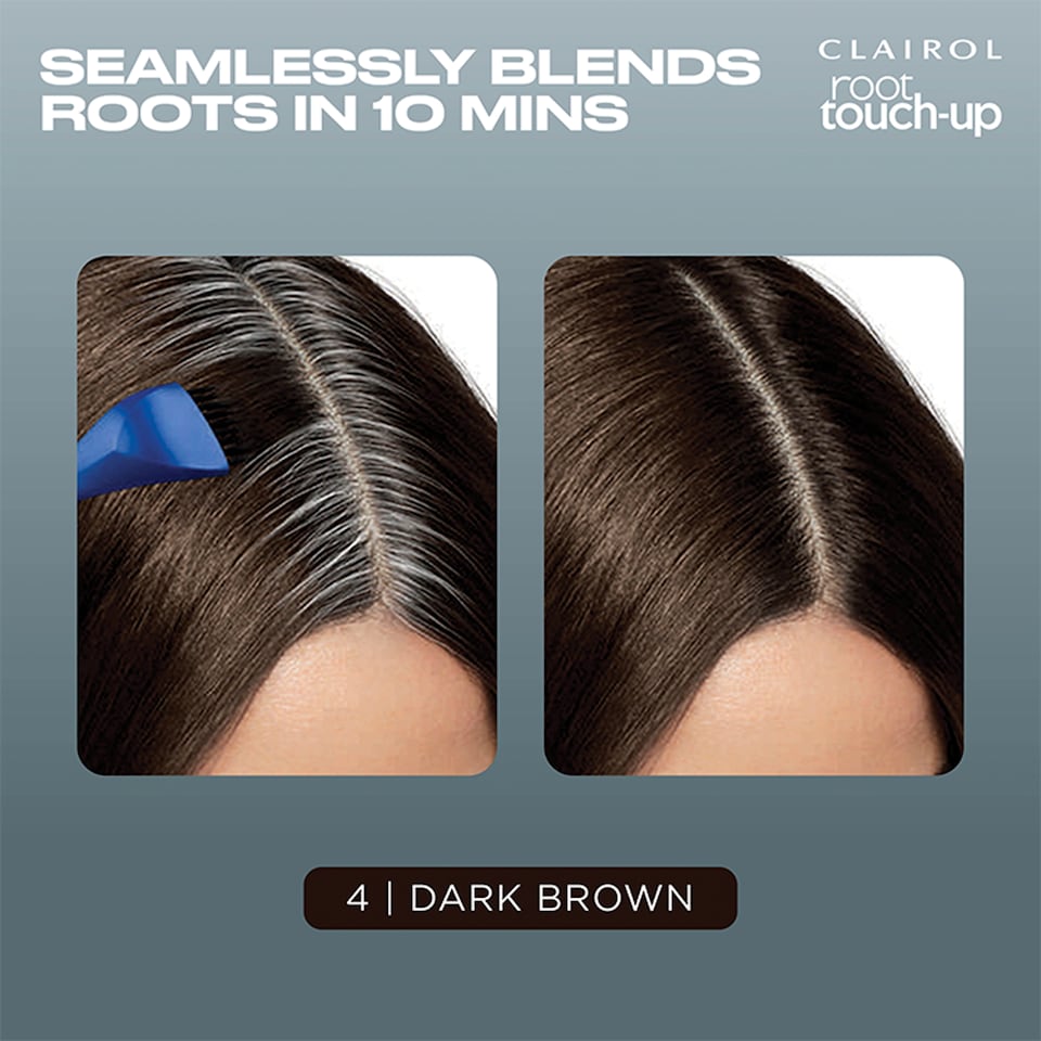 image 1 of Clairol Root Touch-Up Permanent Hair Dye - Dark Brown 4