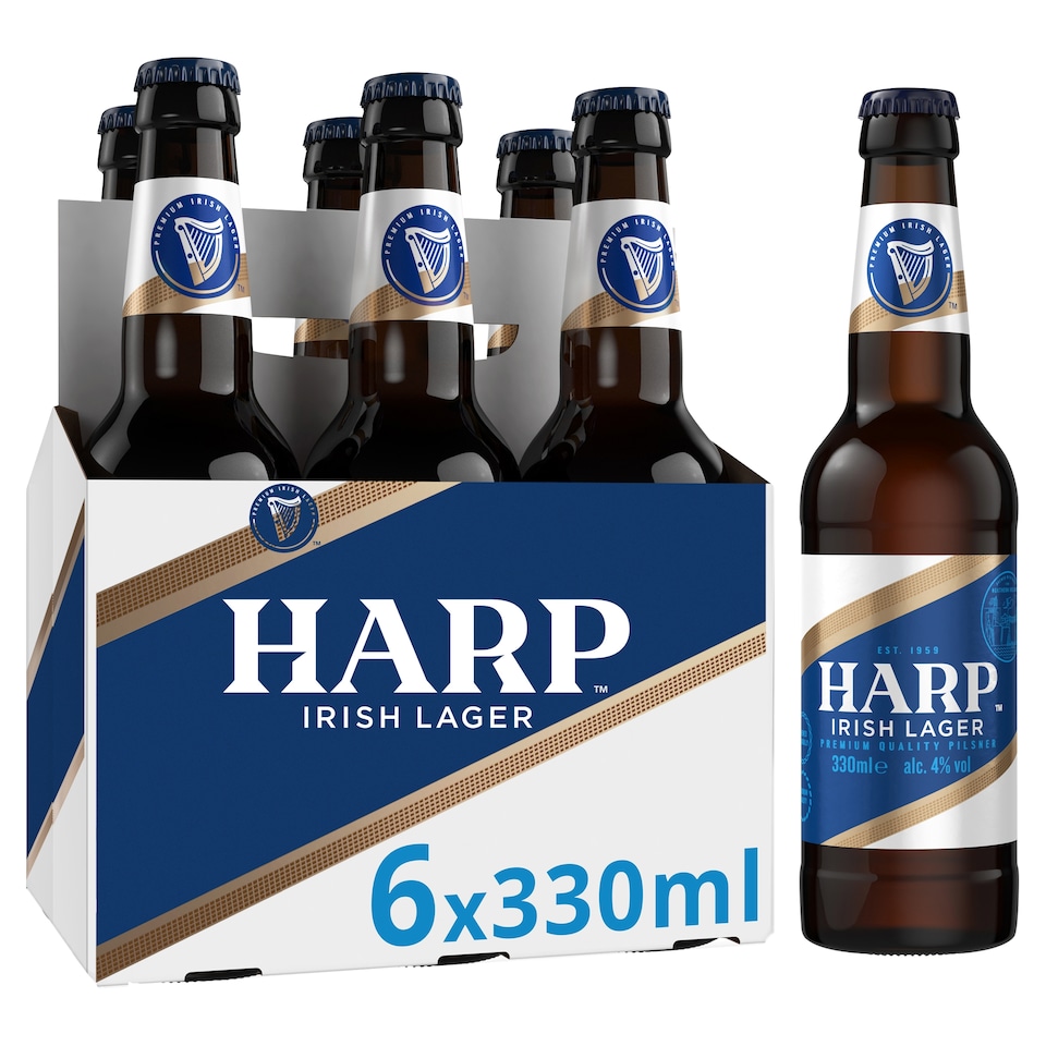 Harp 6X330ml Northern Ireland