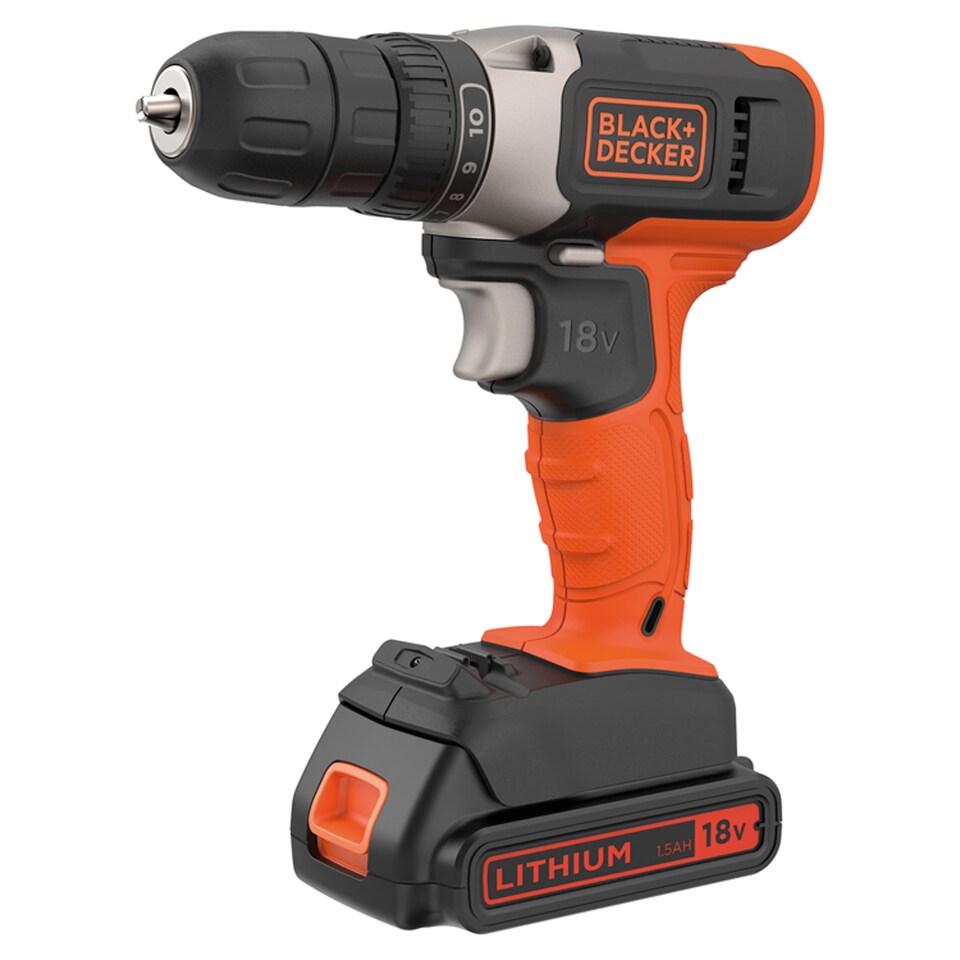 Black & Decker Cordless Drill Bcd001c1-Gb
