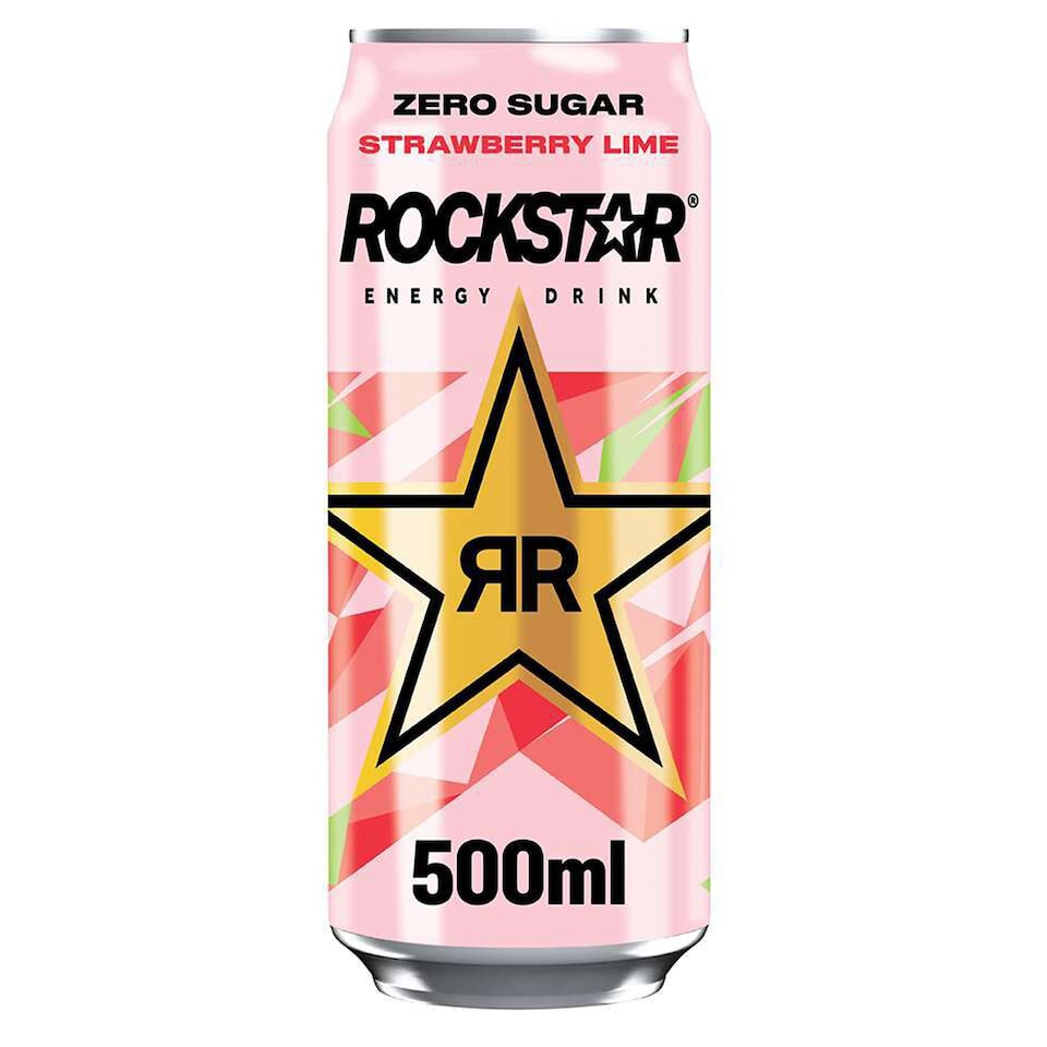 Rockstar Refresh Strawberry & Lime 500Ml
