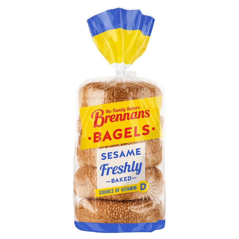 Brennans Sesame Bagel 425g