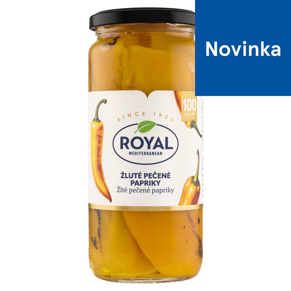 obrázok 1 z Royal Žlté pečené papriky 465 g