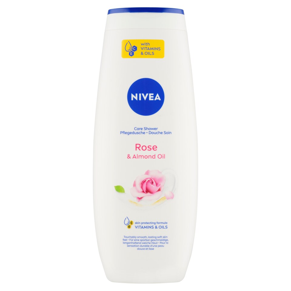 obrázok 1 z Nivea Rose & Almond Oil Ošetrujúci sprchovací gél 500 ml