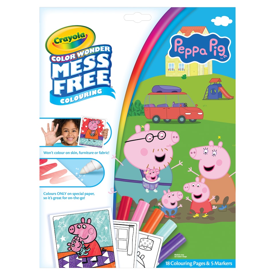 Colour Wonder Peppa Pig