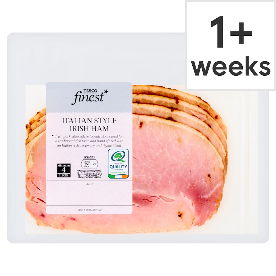 Tesco Finest Italian Style Irish Ham 140g