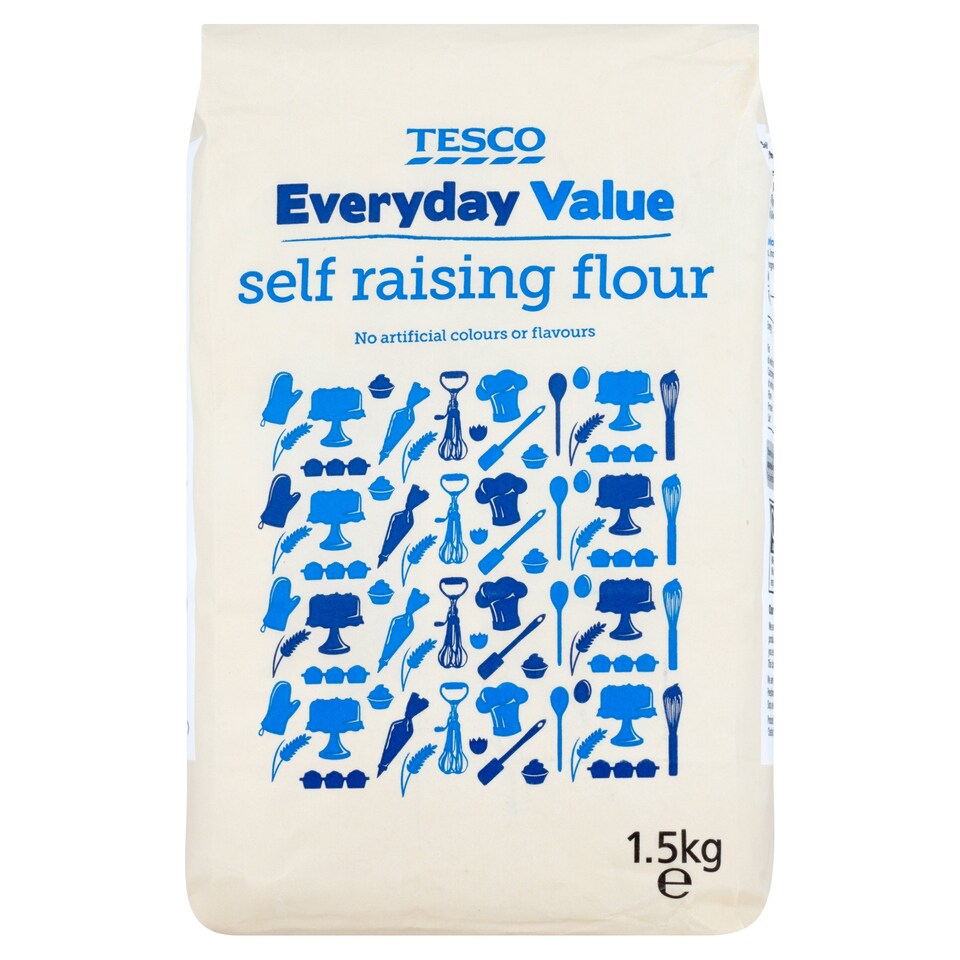 Tesco Every Day Valueself Raising Flour 1.5Kg