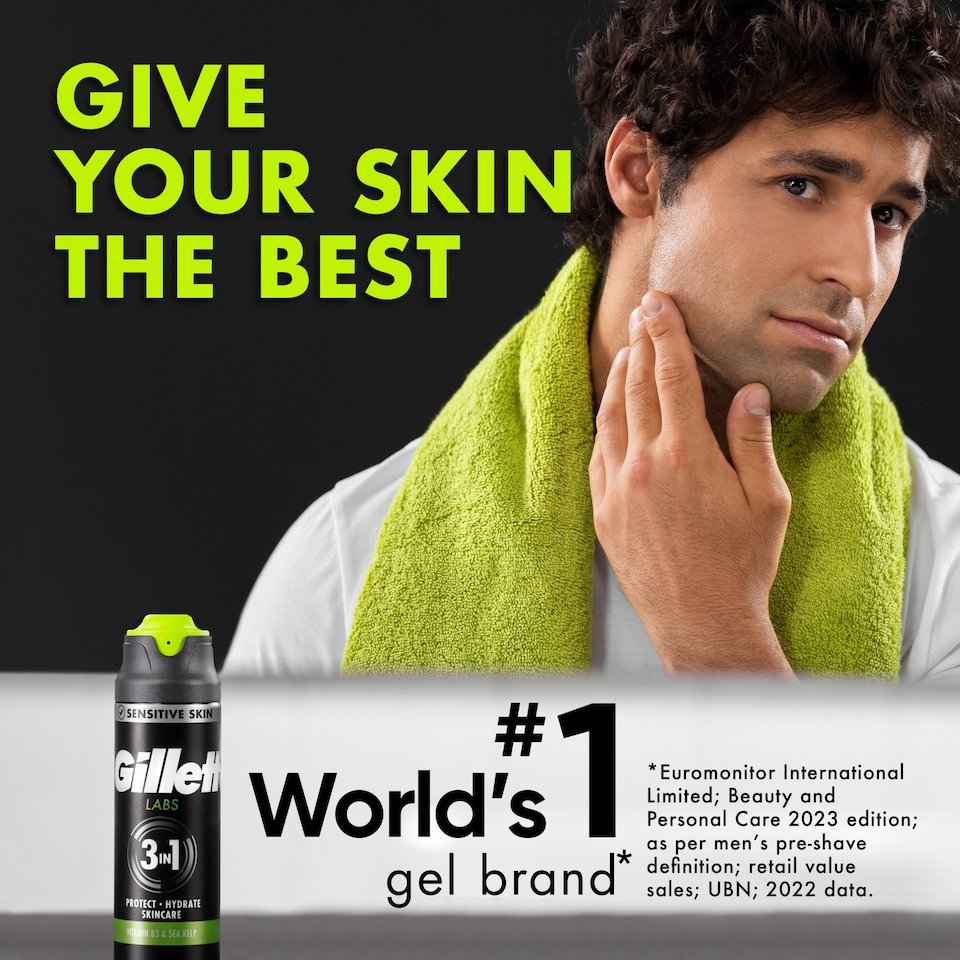 image 1 of Gillette Labs Shaving Gel 198ml