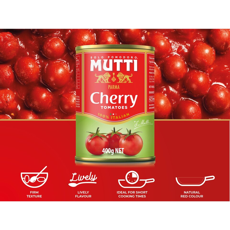 image 1 of Mutti Cherry Tomatoes Tin 400G