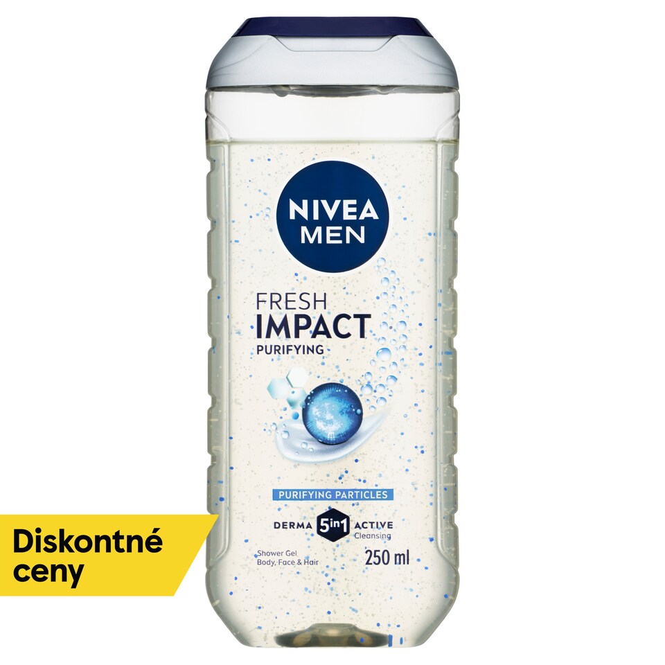 image 1 of Nivea Men Fresh Impact 5 in 1 Shower Gel 250 ml