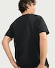 image 3 of F&F Pure Cotton Crew Neck T-Shirt in Multi Grey
