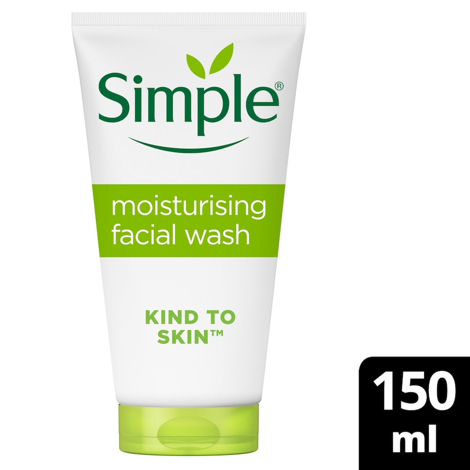 image 1 of Simple Kind To Skin Moisturising Face Wash 150Ml