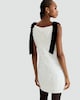 image 3 of The F&F Edit Sequin Mini Dress in Cream