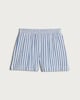 image 4 of F&F Striped Co-ord Shorts in Blue