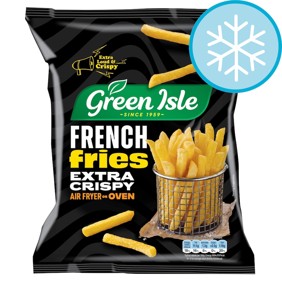 Green Isle Extra Crispy French Fries 800g