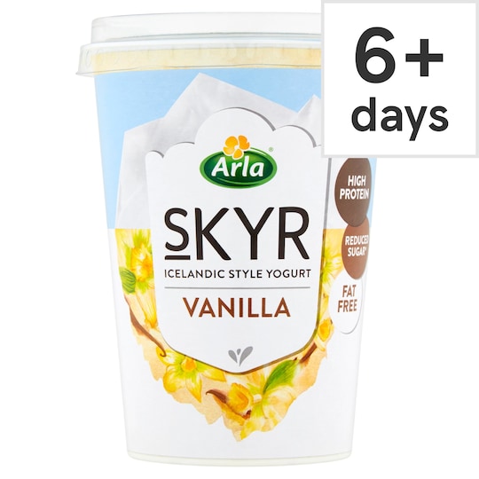 Arla Skyr Vanilla Yogurt 450G Tesco Groceries