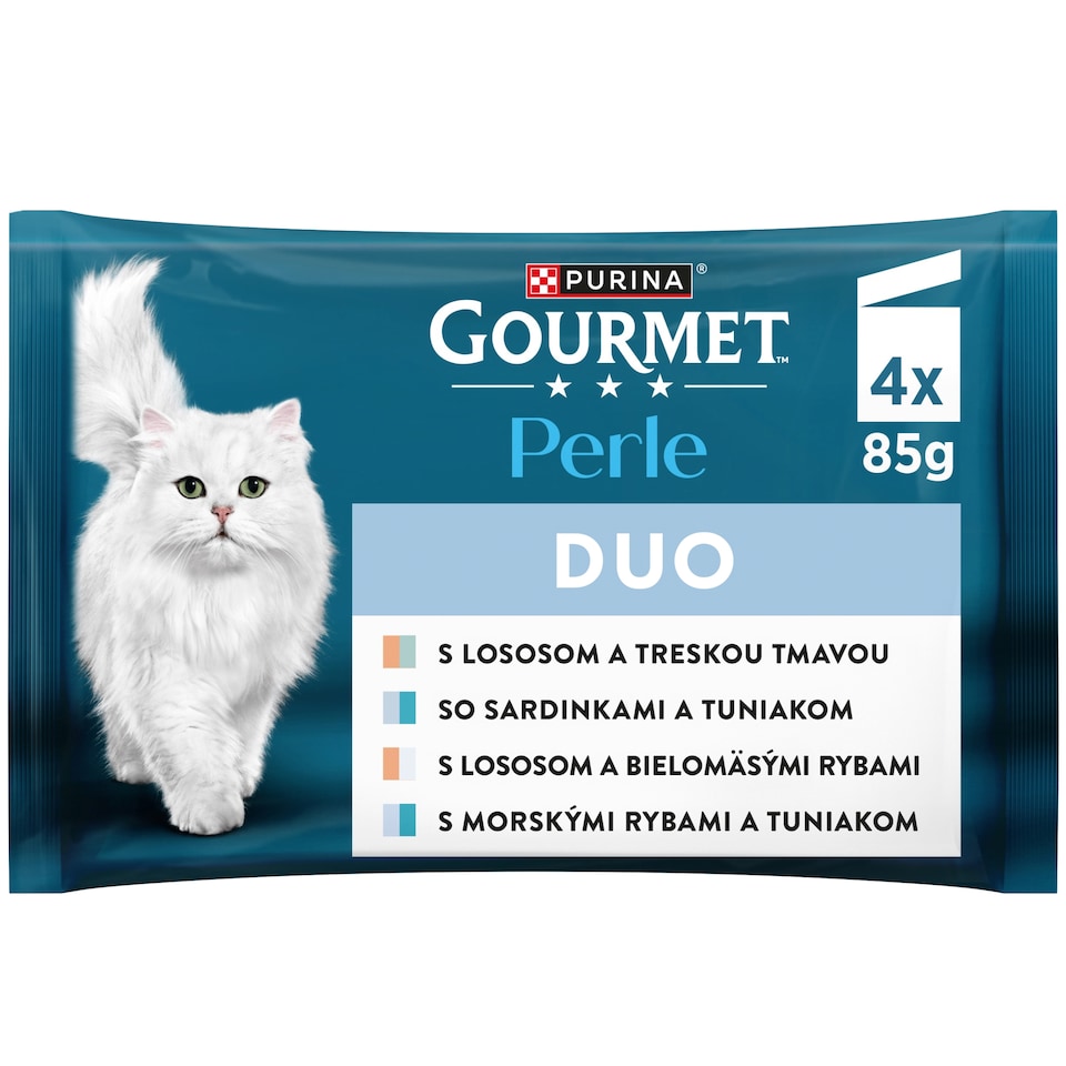 obrázok 1 z Gourmet Perle DUO kapsičky pre mačky 4 x 85 g