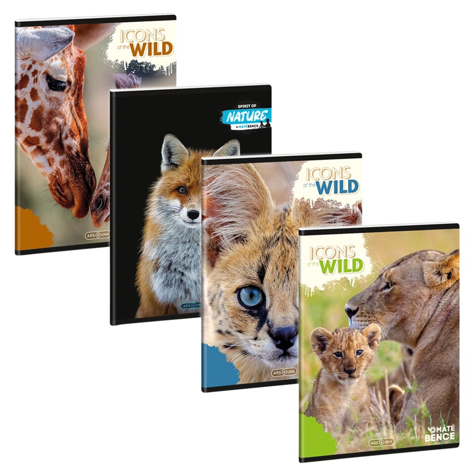 Wild Life Moments vonalas füzet A5