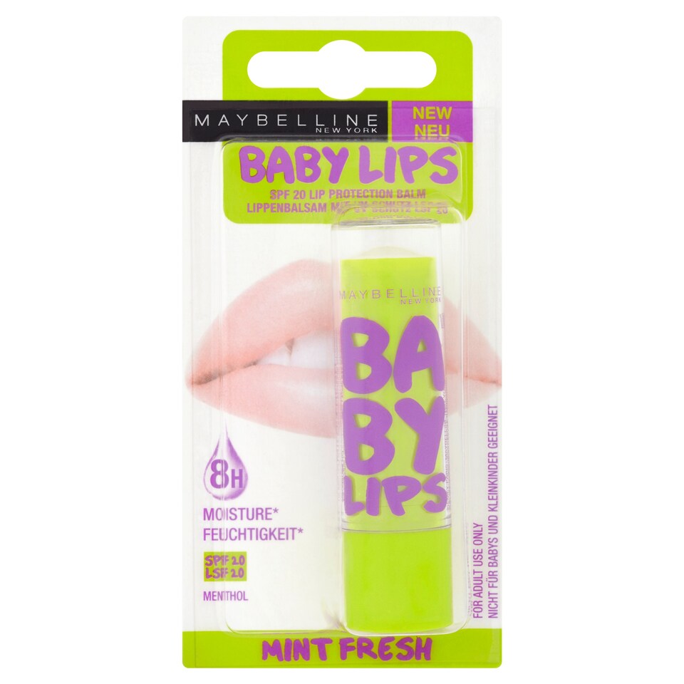 image 1 of Maybelline Baby Lips Mint Fresh