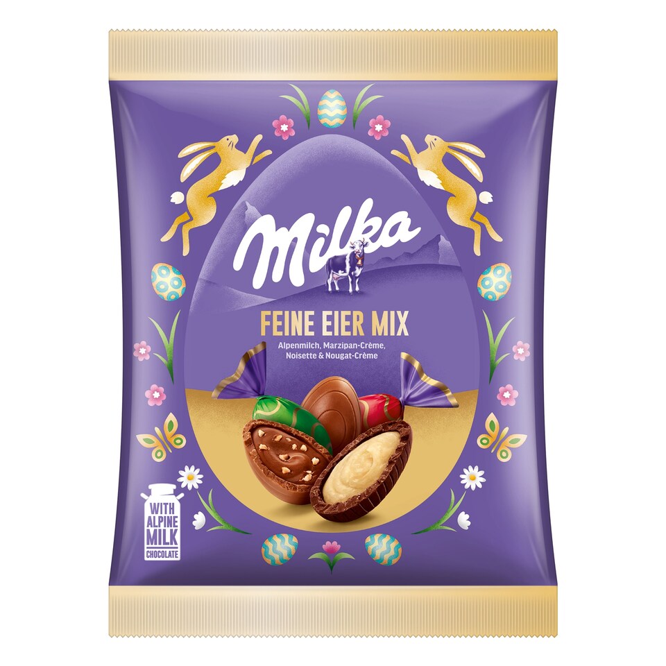 Milka Alpine Milk Chocolate Selection 15 pcs 138 g