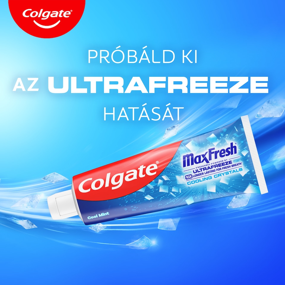 Colgate Max Fresh Cooling Crystals fogkrém 75ml  1. kép