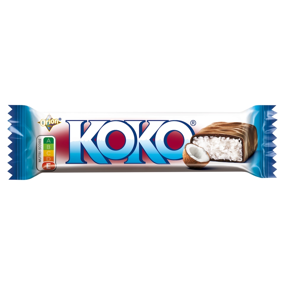ORION KOKO, kokosová tyčinka máčená v mléčné polevě, 35g