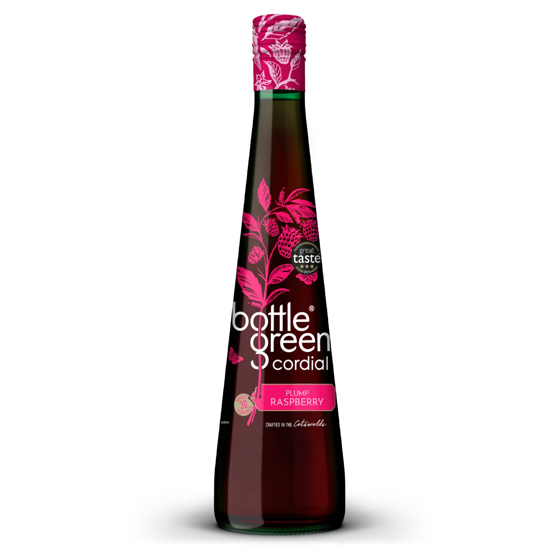 Bottlegreen Luscious Summer Raspberry Cordial 500ml