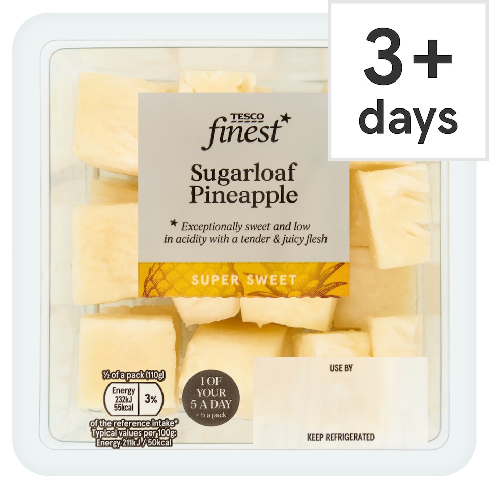 Tesco Finest Sugarloaf Pineapple 220g
