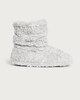 image 1 of F&F Borg Textured Boot Slippers in Grey