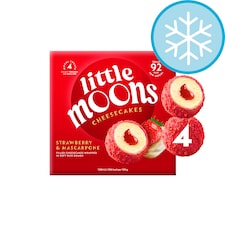 Little Moons Strawberry & Mascarpone Mochi Cheesecakes 4x30g