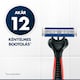 image 2 of Gillette Blue3 Plus Comfort, Disposable Razors For Men, 12-Pack Razors