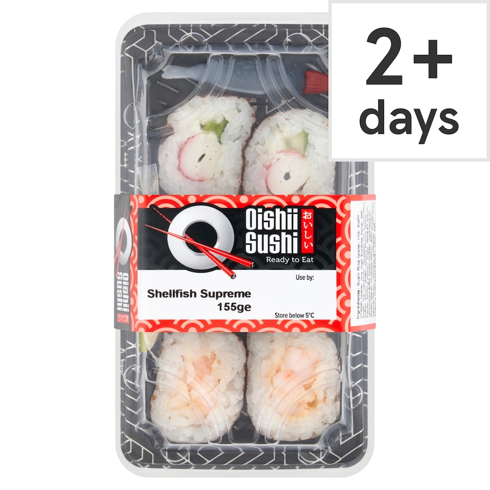 Oishii Sushi Shellfish Supreme 155G