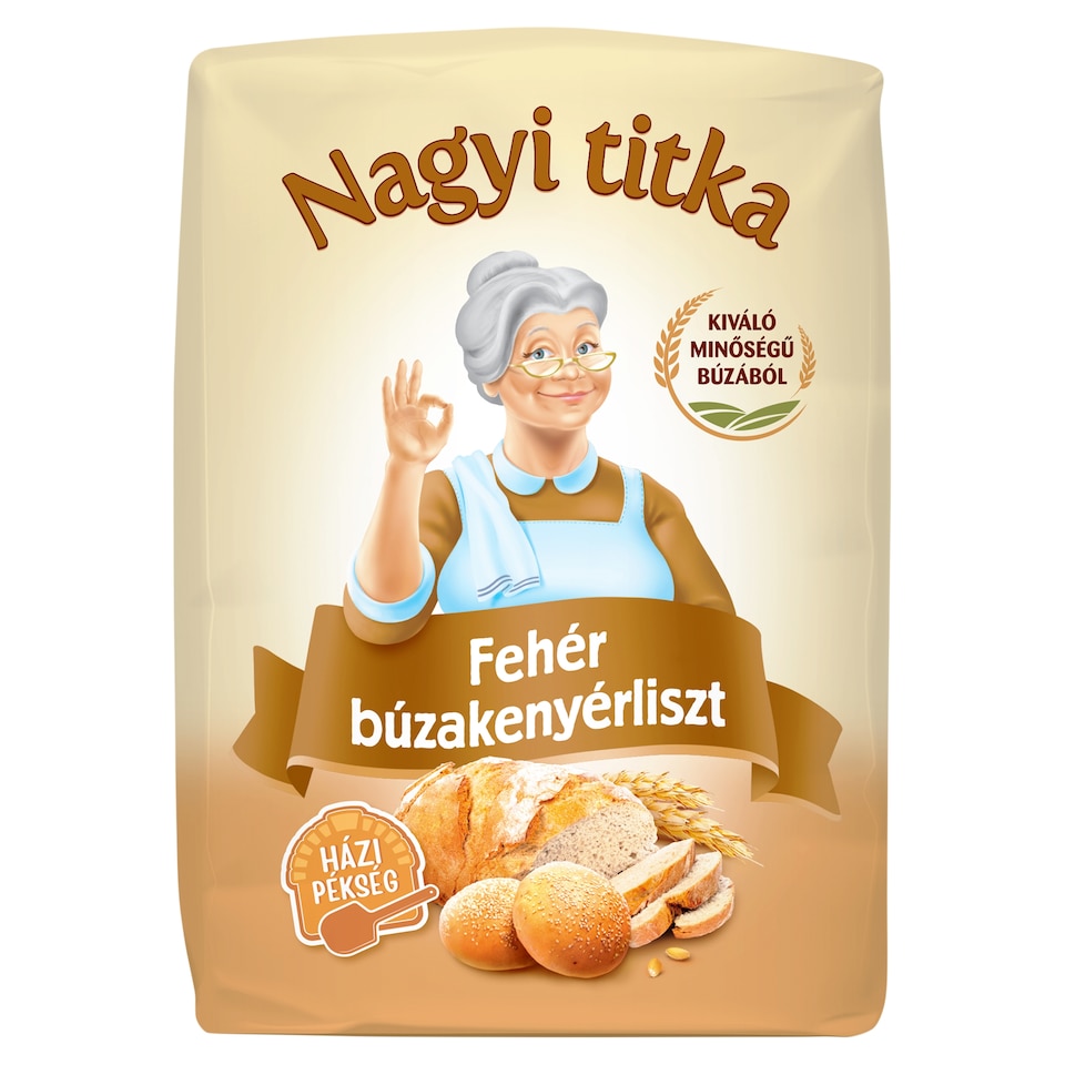 Nagyi titka White Wheat Bread Flour BL80 1 kg