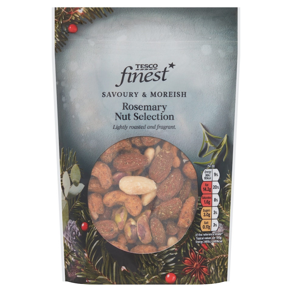 Tesco Finest Rosemary Nut Selection 225G