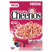 Cheerios Very Berry Multigrain Breakfast Cereal 435g