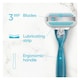 image 3 of Gillette Venus Smooth Women's Razor Blade Refills 4 Pack