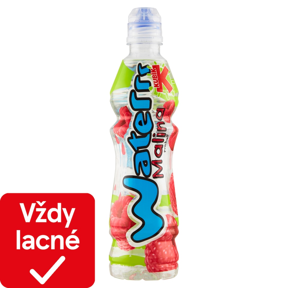 Kubík Waterrr Príchuť malina 500 ml