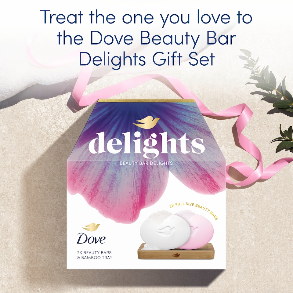 image 1 of Dove Beauty Bar Delights Gift Set
