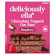 image 1 of Deliciously Ella Chocolate Topped Raspberry Oat Bars 3 x 50g