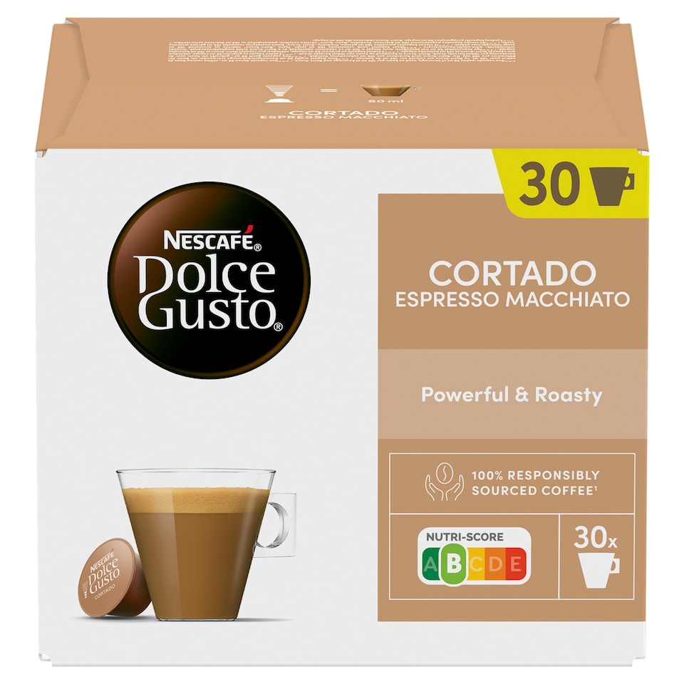 image 1 of NESCAFÉ Dolce Gusto Cortado - Coffee Capsules - 30 pcs