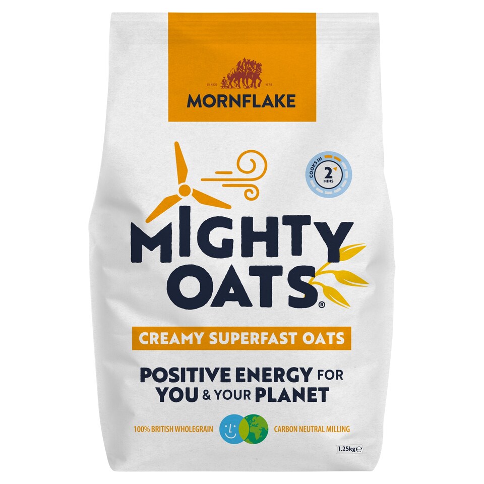 Mornflake Mighty Oats Creamy Superfast Oats 1.25kg