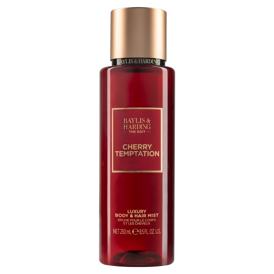 image 1 of Baylis & Harding The Edit Cherry Temptation Luxury Body & Hair Mist 250ml