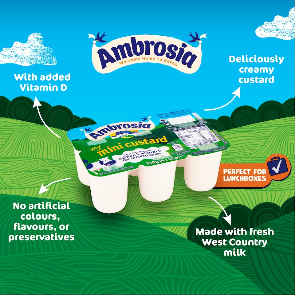 image 1 of Ambrosia Custard Minis 330G