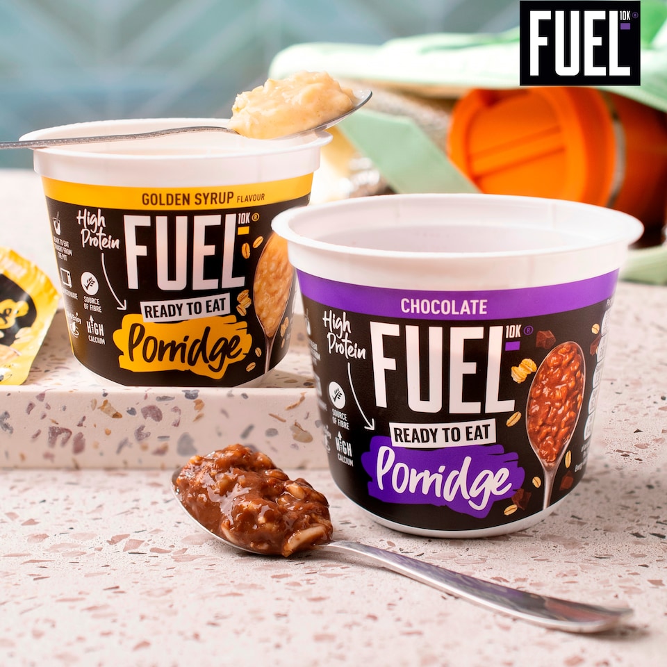 image 1 of FUEL10K Ready to Eat Protein Porridge Oat Cereal Pot Chocolate 210g 