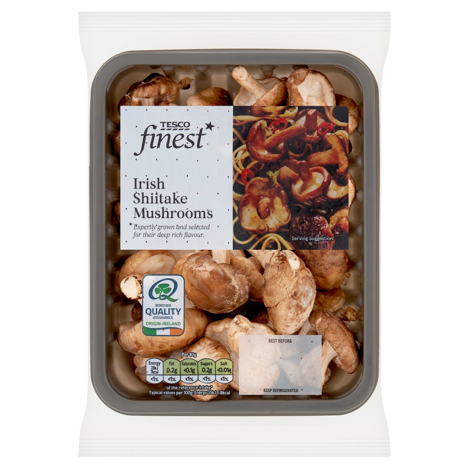 image 1 of Tesco Finest Irish Shiitake Mushrooms 100G