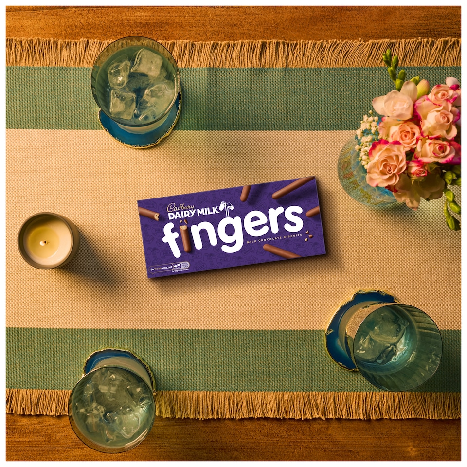 image 1 of Cadbury Dairy Milk Chocolate Fingers Biscuits 114g