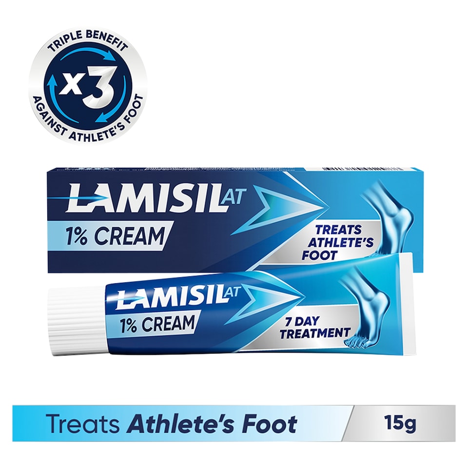 Lamisil At Athlete's Foot Antifungal Cream 1% 15g