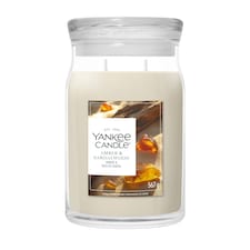 Yankee Candle Signature Large Jar Amber and Sandalwood 567g