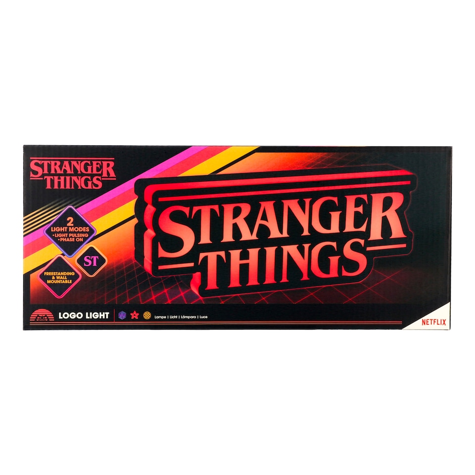 image 1 of Stranger Things Logo Light Christmas Gift