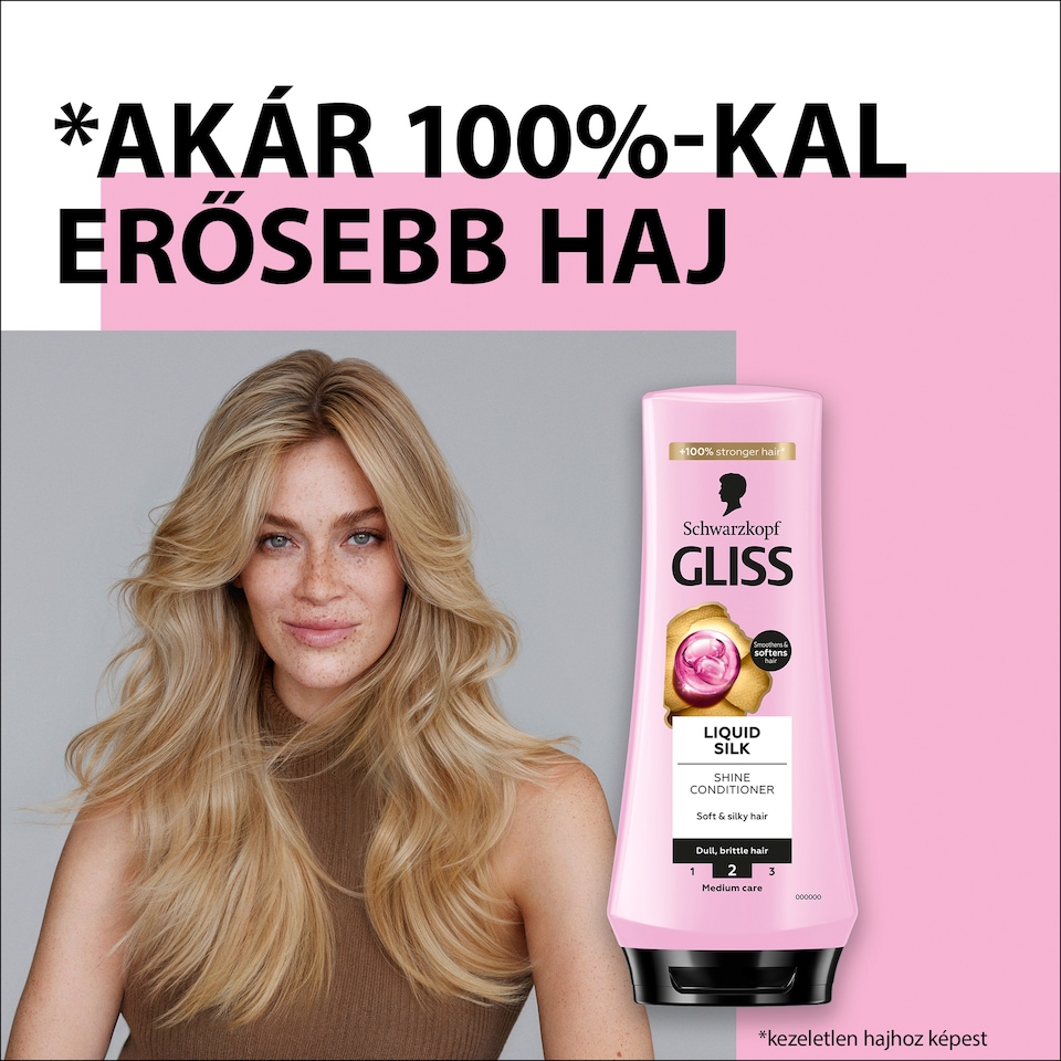 image 1 of Gliss Liquid Silk Hair Conditioner 200 ml